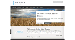 Desktop Screenshot of bethelbiblechurchaz.com